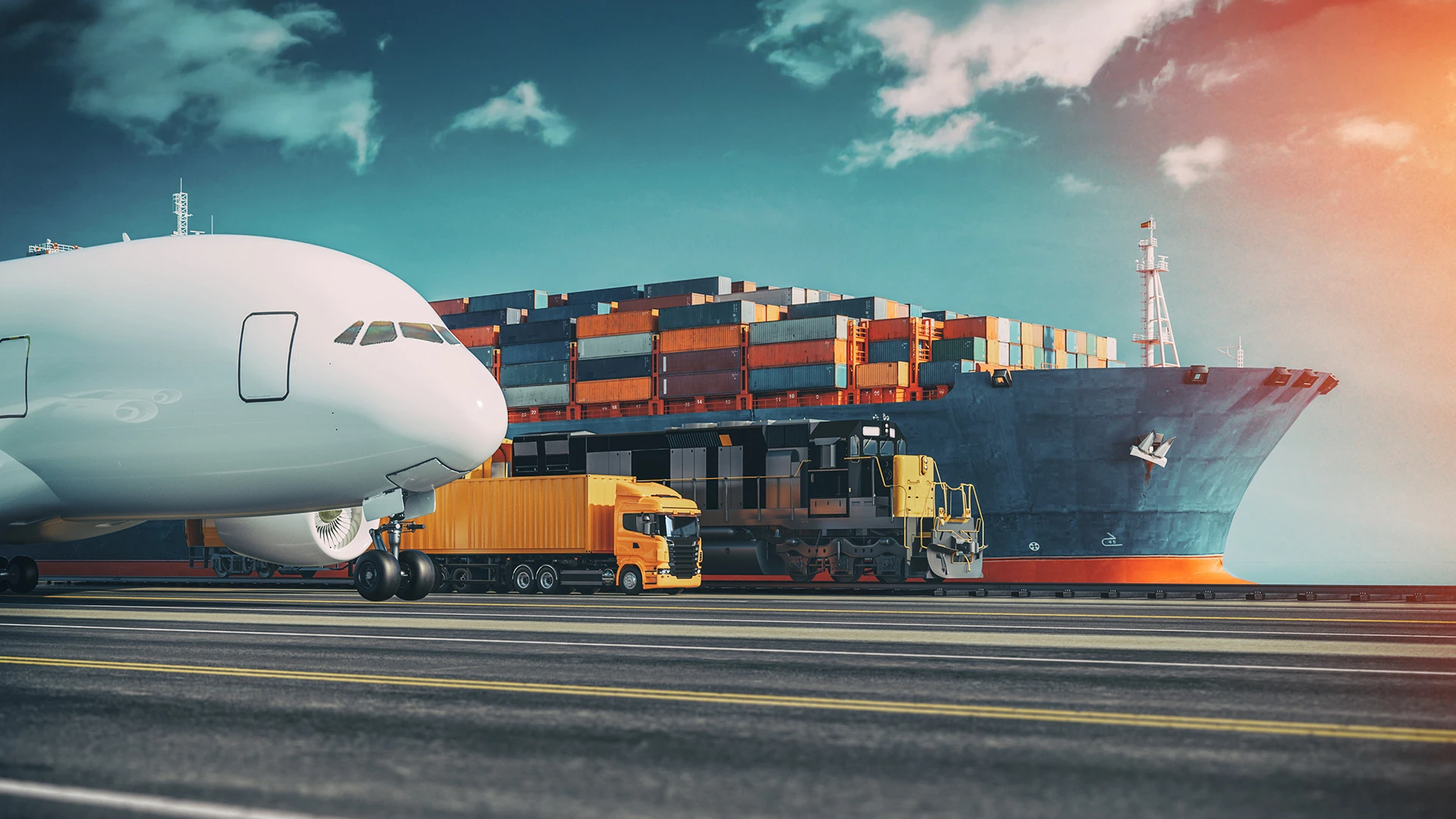 1920x1080 Intermodal Freight Global Logistics