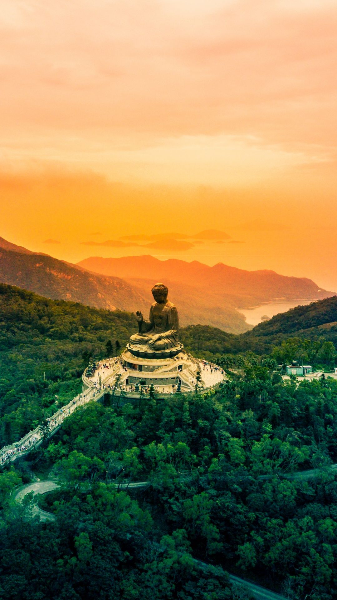 1080x1920 Tian Tan Buddha Wallpaper 4K, Hong Kong, The Big Buddha