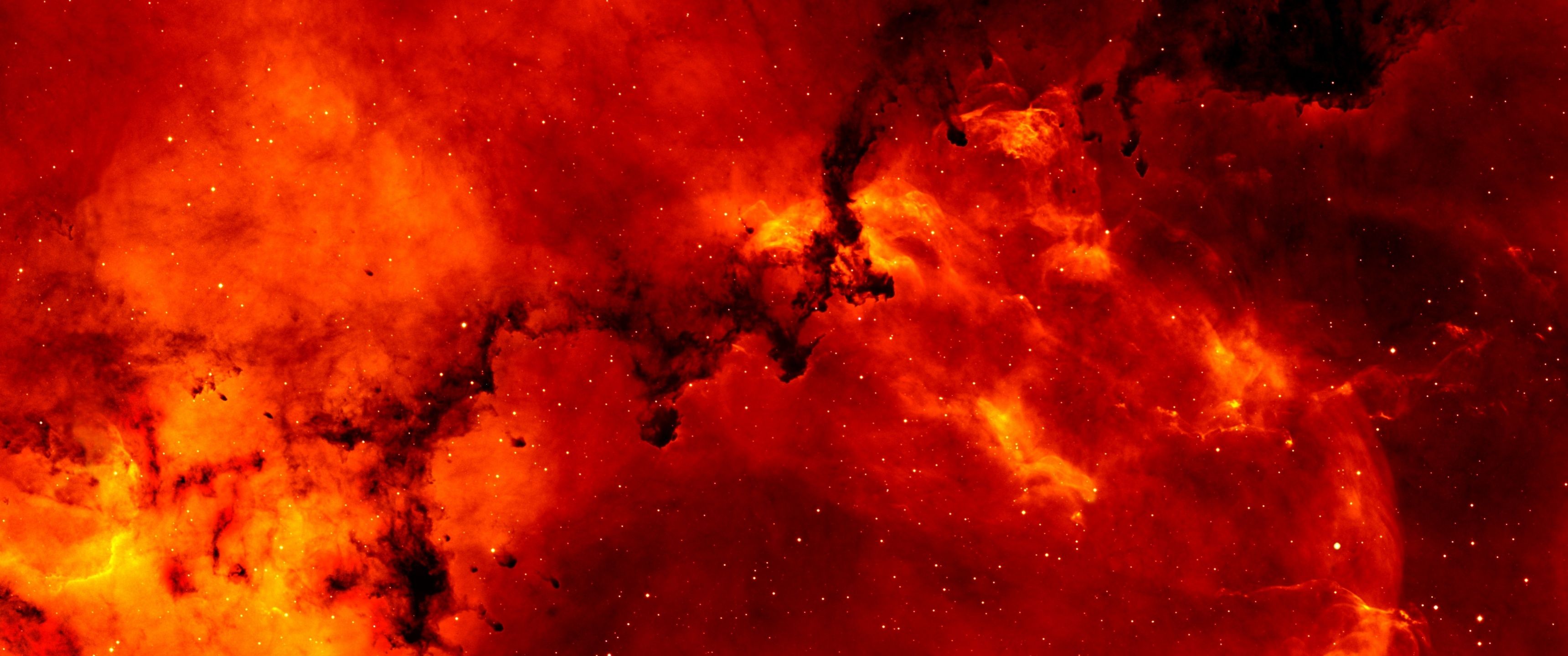 3440x1440 Solar flares Wallpaper 4K, Fire, Outer space, Blazing