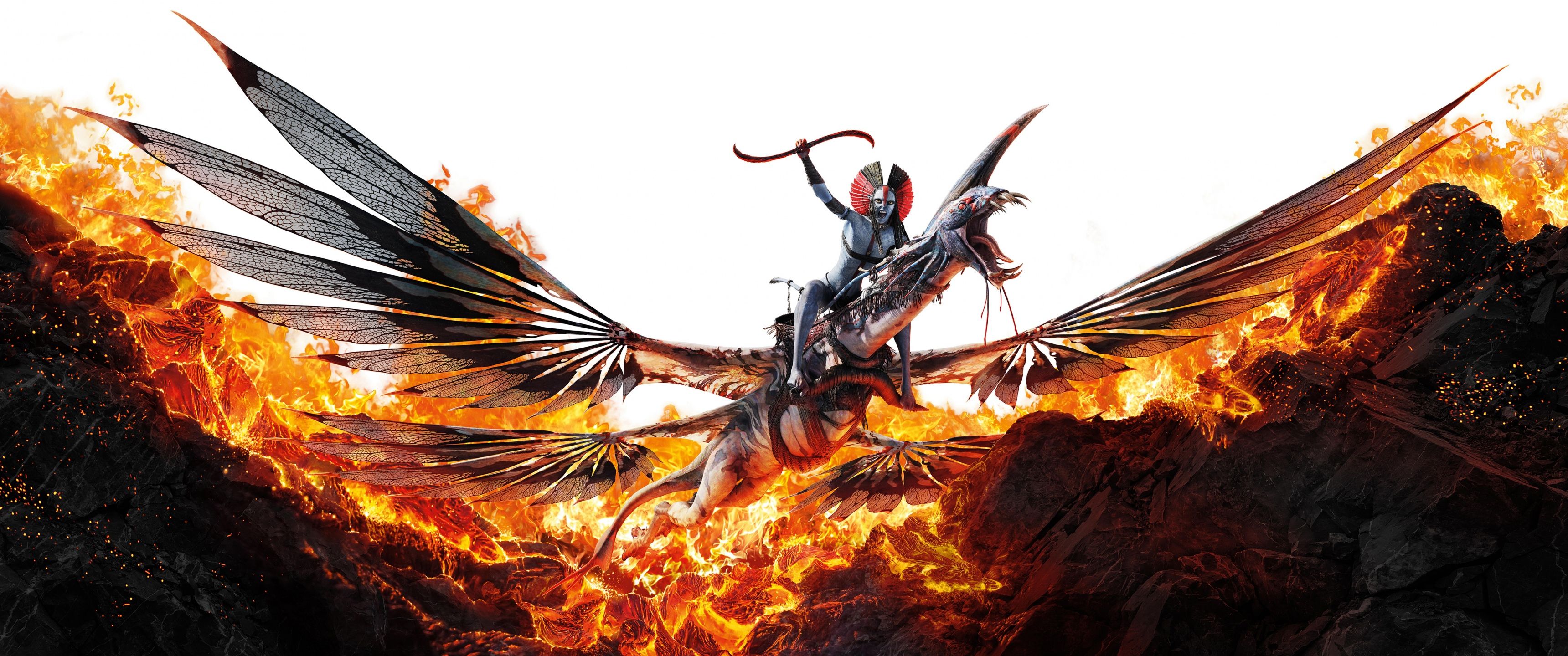 3440x1440 Varang Wallpaper 4K, Ultrawide, Avatar: Fire