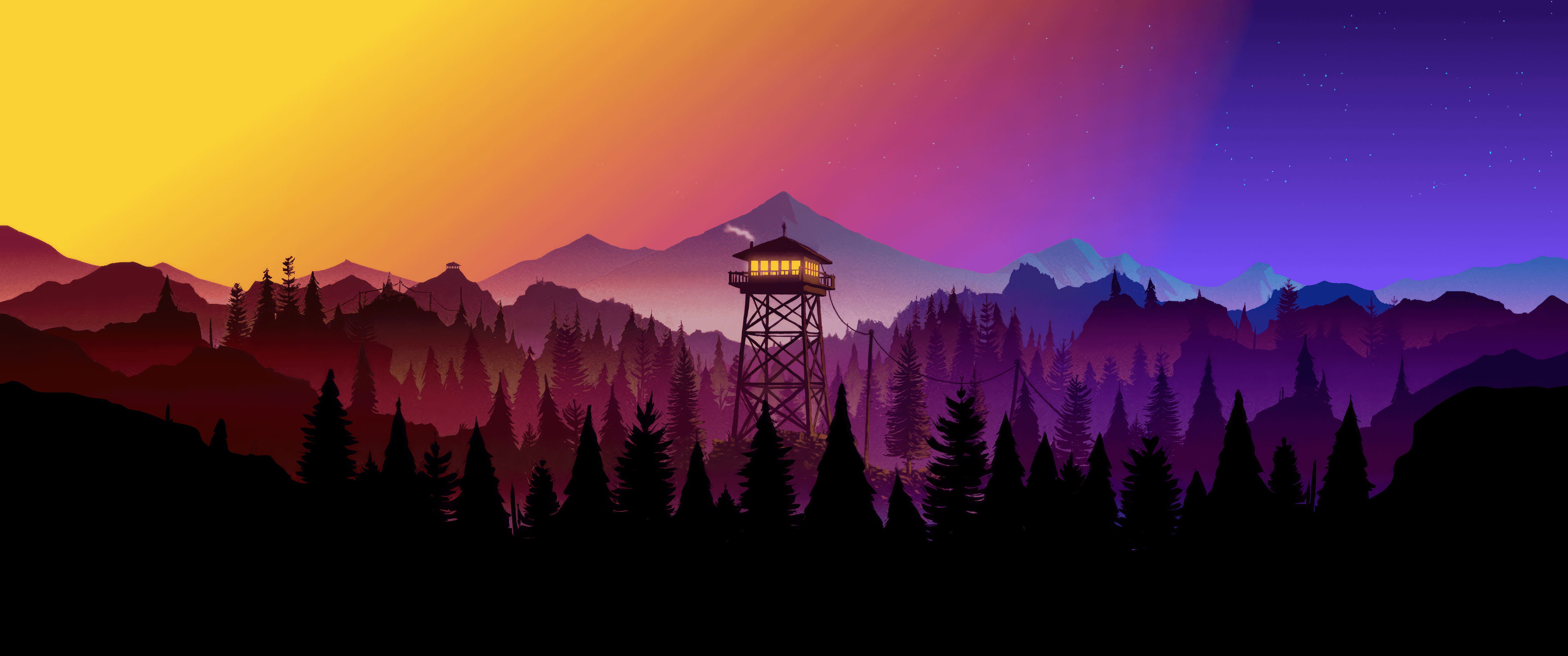 5160x2160 Firewatch Tower [3440x1440]