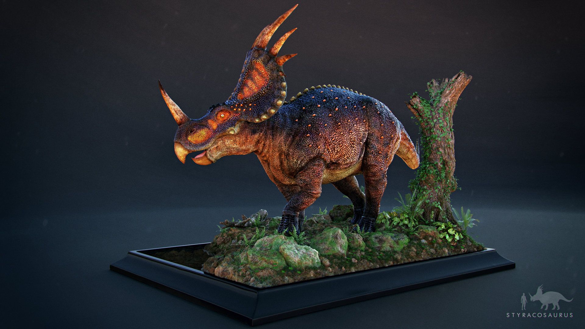 1920x1080 STYRACOSAURUS