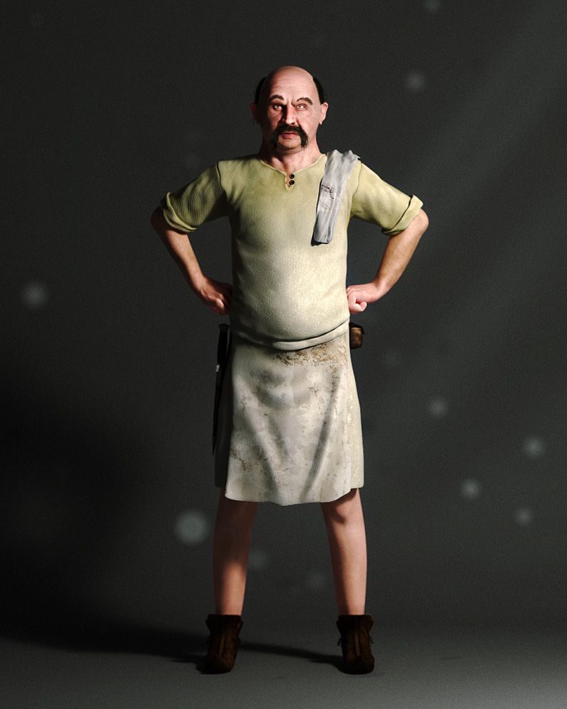 800x1000 The Innkeeper. Johan Steen Portfolio, CG Artist