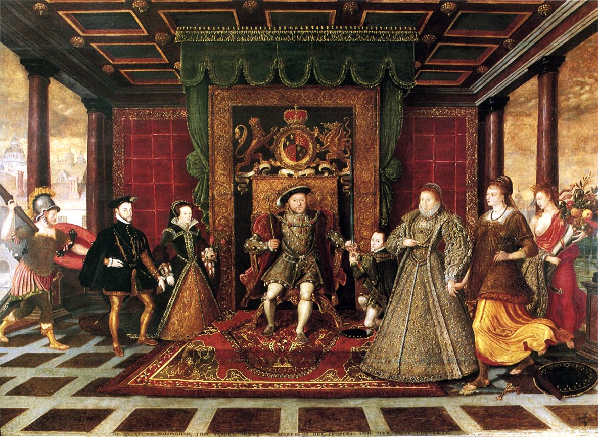 1183x864 Portraits of King Henry VIII: Family Portraits [Tudor picture]