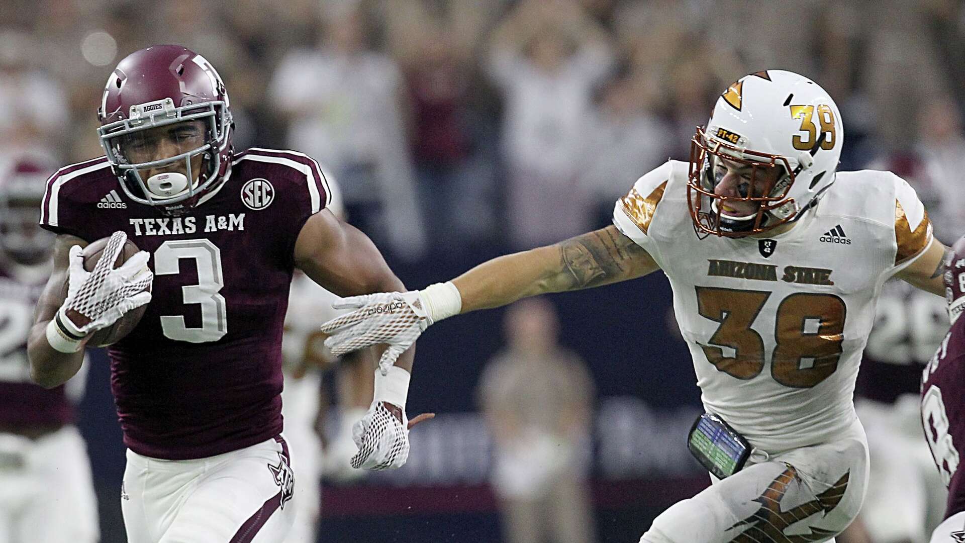1920x1080 Texas A&M freshman Christian Kirk making strong early impression in return game