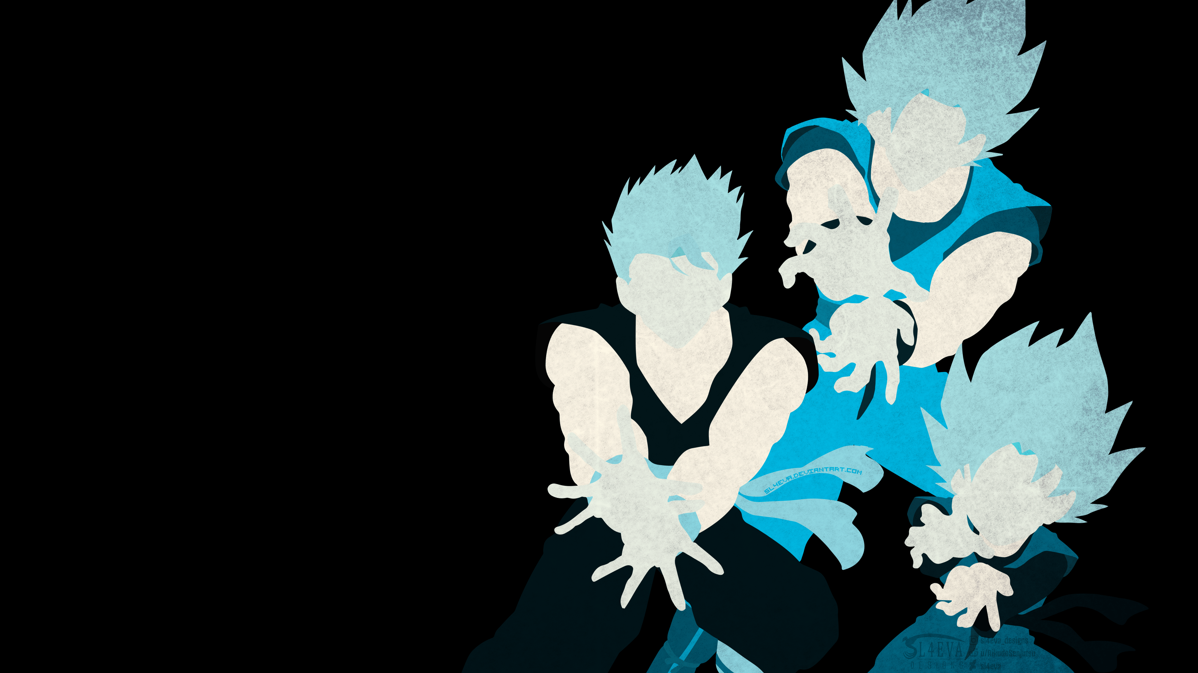 3840x2160 OC Family Kamehameha Desktop Wallpaper