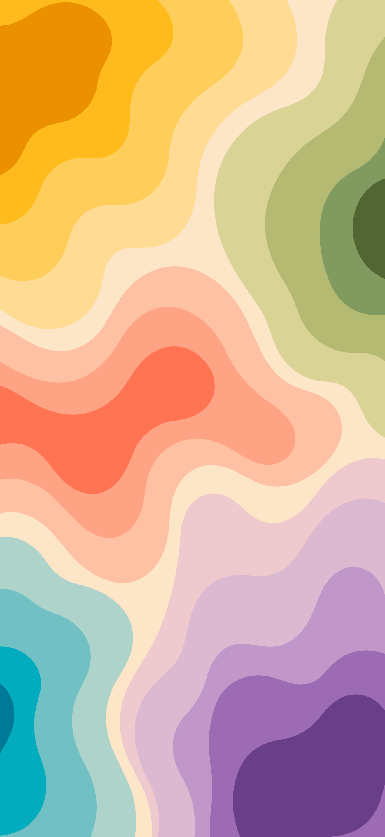 1320x2868 Topographic Amoeba” wallpaper for iPhone