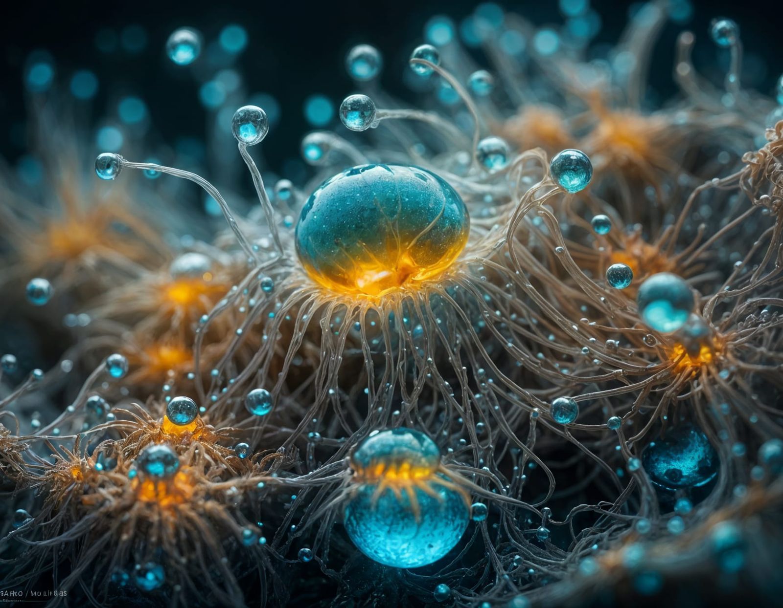 1600x1244 amoeba with glass tendrils