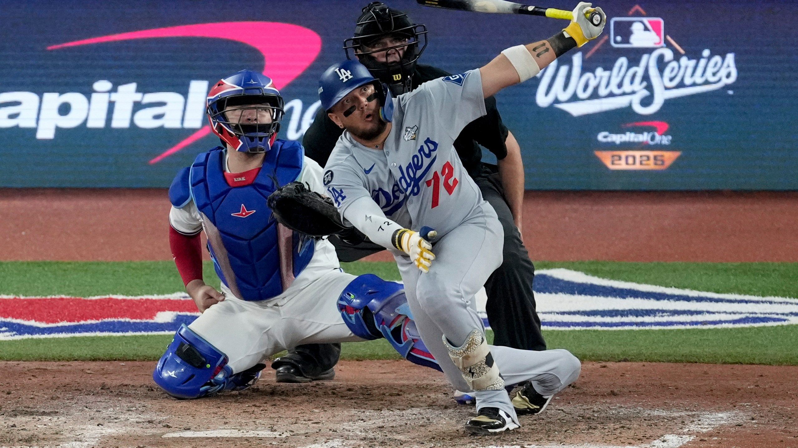 2560x1440 Key moments from the Dodgers' wild World Series Game 7 win over the Blue Jays