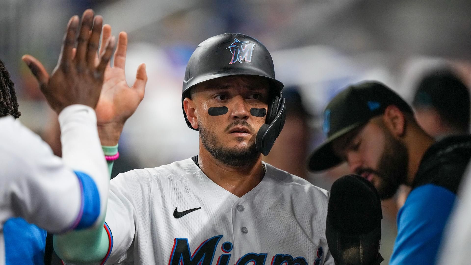 1920x1080 Oneil Cruz knocks out Miguel Rojas' tooth on slide, Marlins infielder leaves game vs. Pirates