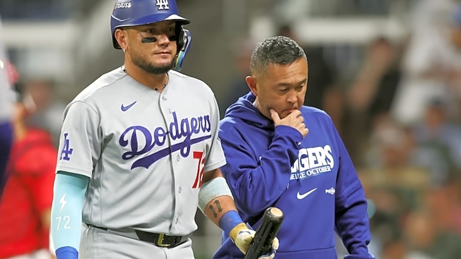 1600x900 NLCS 2026: Miguel Rojas Making Progress Toward Being On Dodgers Roster