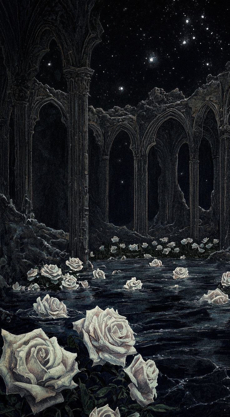 736x1334 Dark fairytale aesthetic wallpaper. Dark ethereal aesthetic, Gothic scenery wallpaper, Beautiful dark art