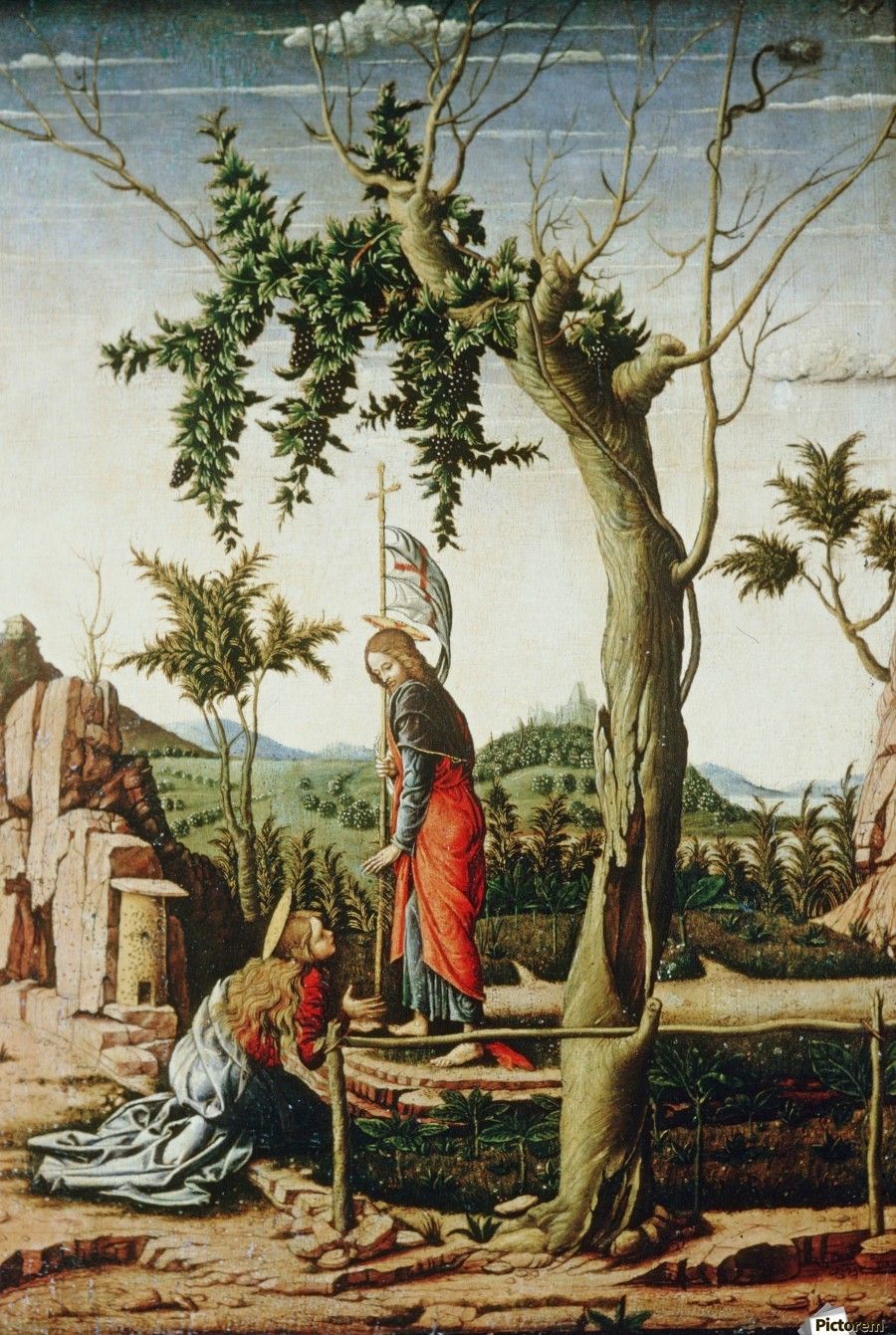900x1341 Noli me tangere by Andrea Mantegna Wall Art