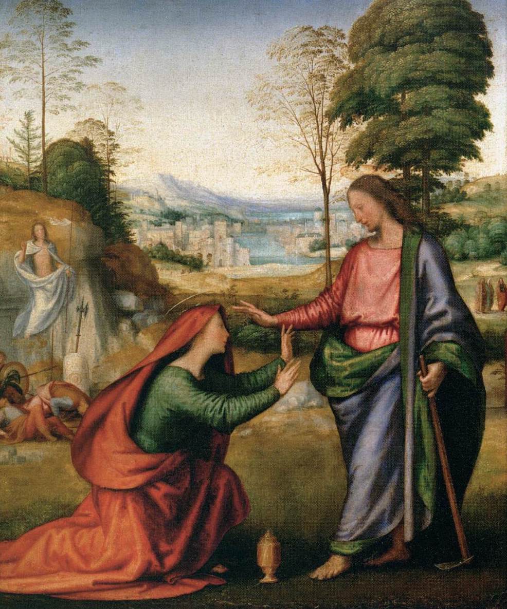 986x1186 Noli Me Tangere: an Easter iconography