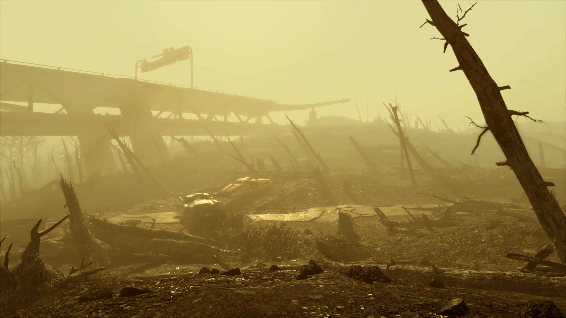 1920x1080 Fallout 4 HD Wallpaper: A Desolate Wasteland Adventurex1080