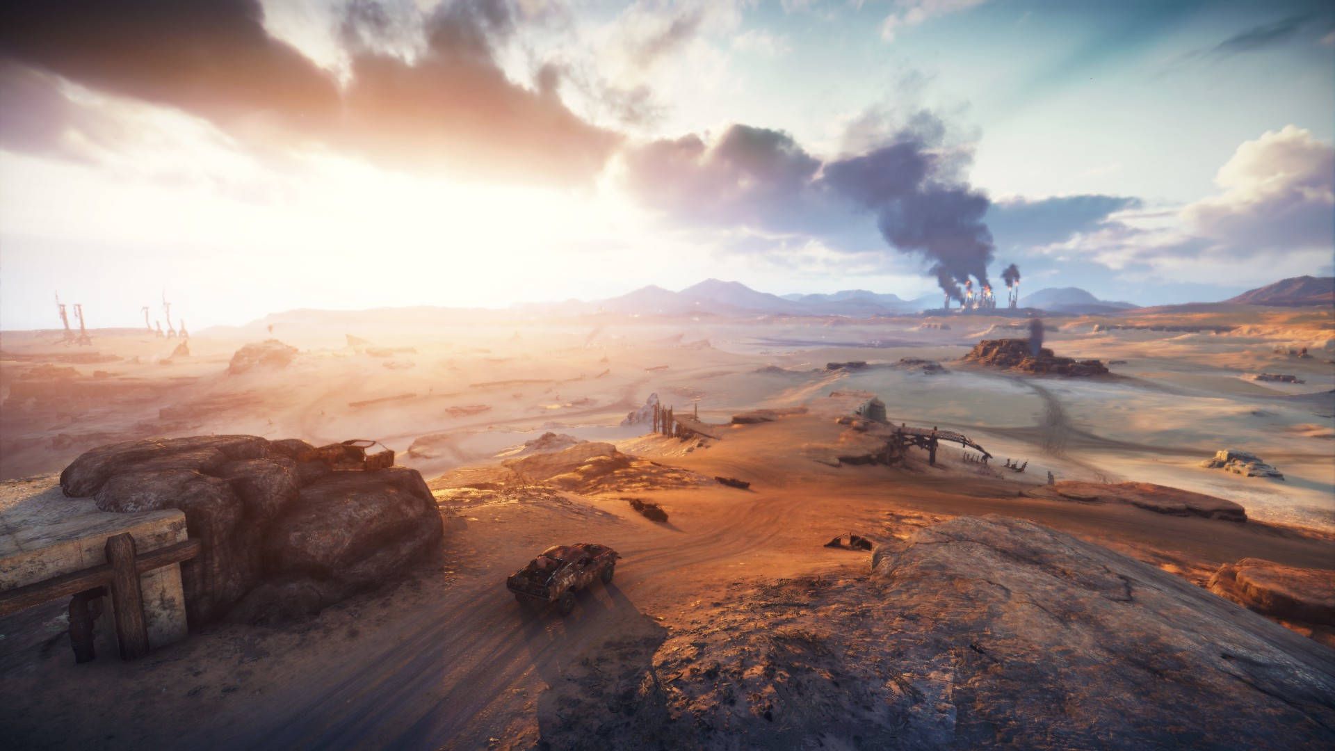 1920x1080 Download Wasteland Desert Battlefield Wallpaper