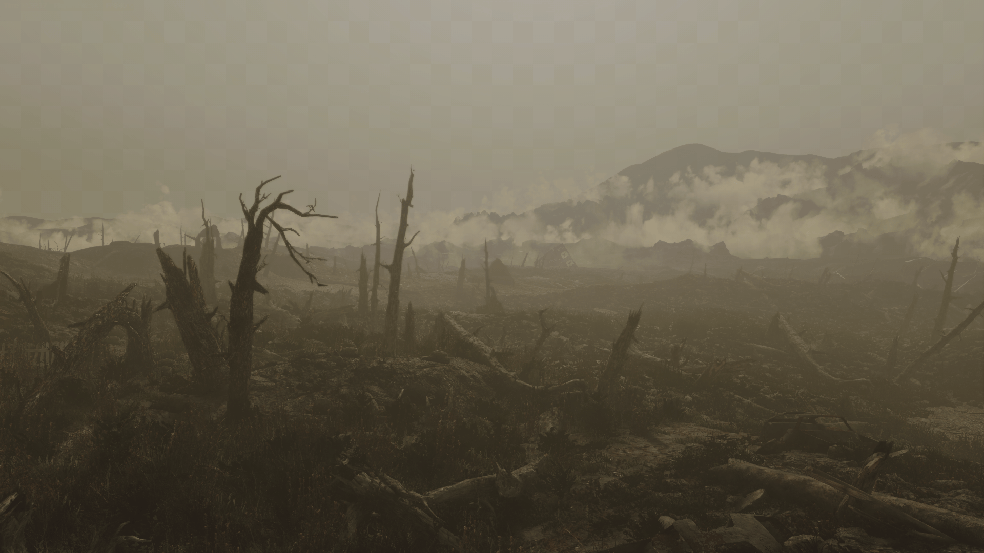 1920x1080 I just absolutely adore The Glowing Sea's desolate aesthetic