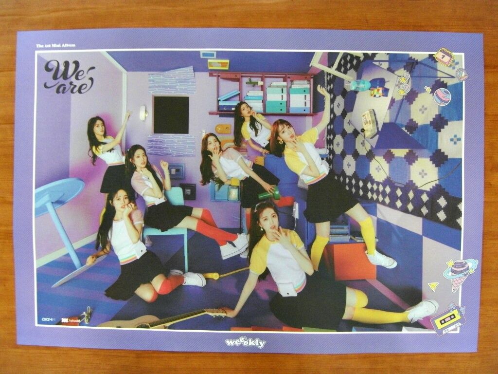 1024x768 WEEEKLY Are [OFFICIAL] POSTER *NEW* K POP