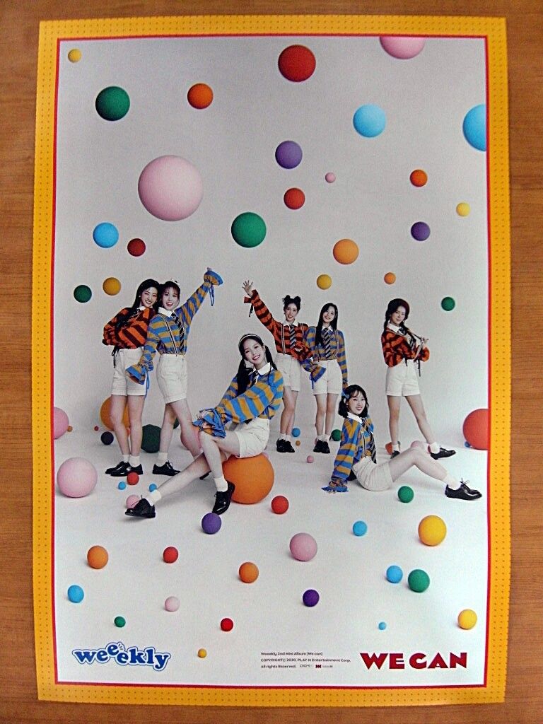 768x1024 WEEEKLY Can (Ver. B) [OFFICIAL] POSTER *NEW* K POP