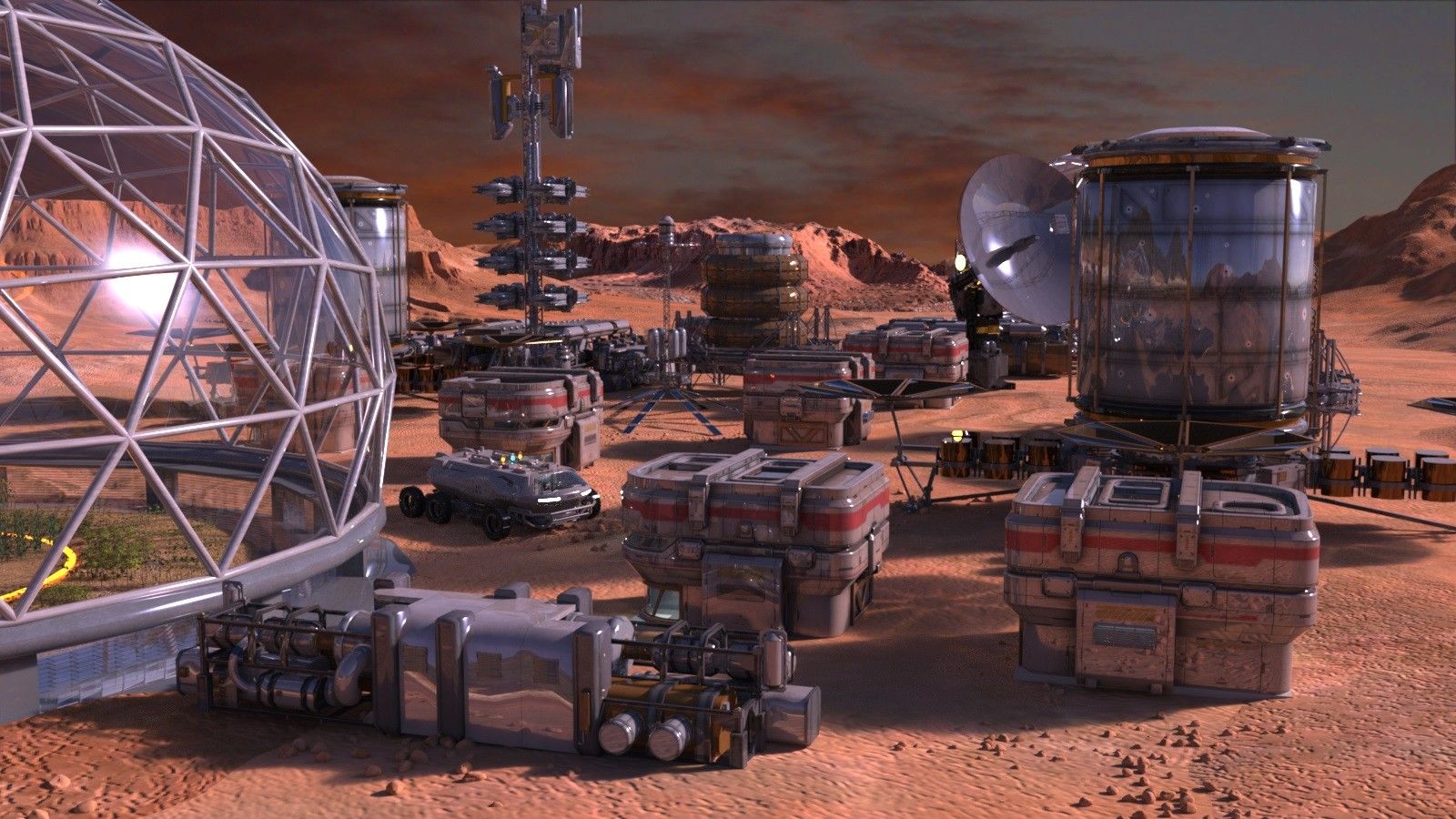 1600x900 Mars Base A12