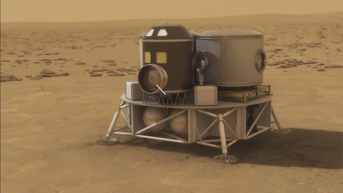 1366x768 How Will a Human Mars Base Work? NASA's Vision in Image