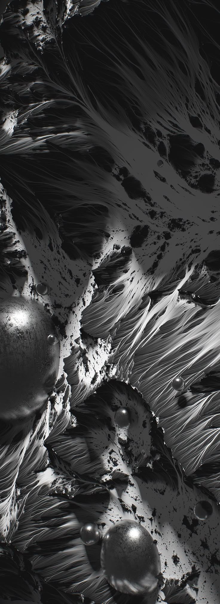 736x2019 Vintage Phone Wallpaper. Depth effect wallpaper ios 16 black, Techno wallpaper, Ios 16 deep effect