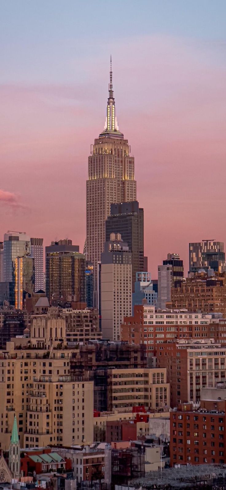 736x1592 NY Sunset
