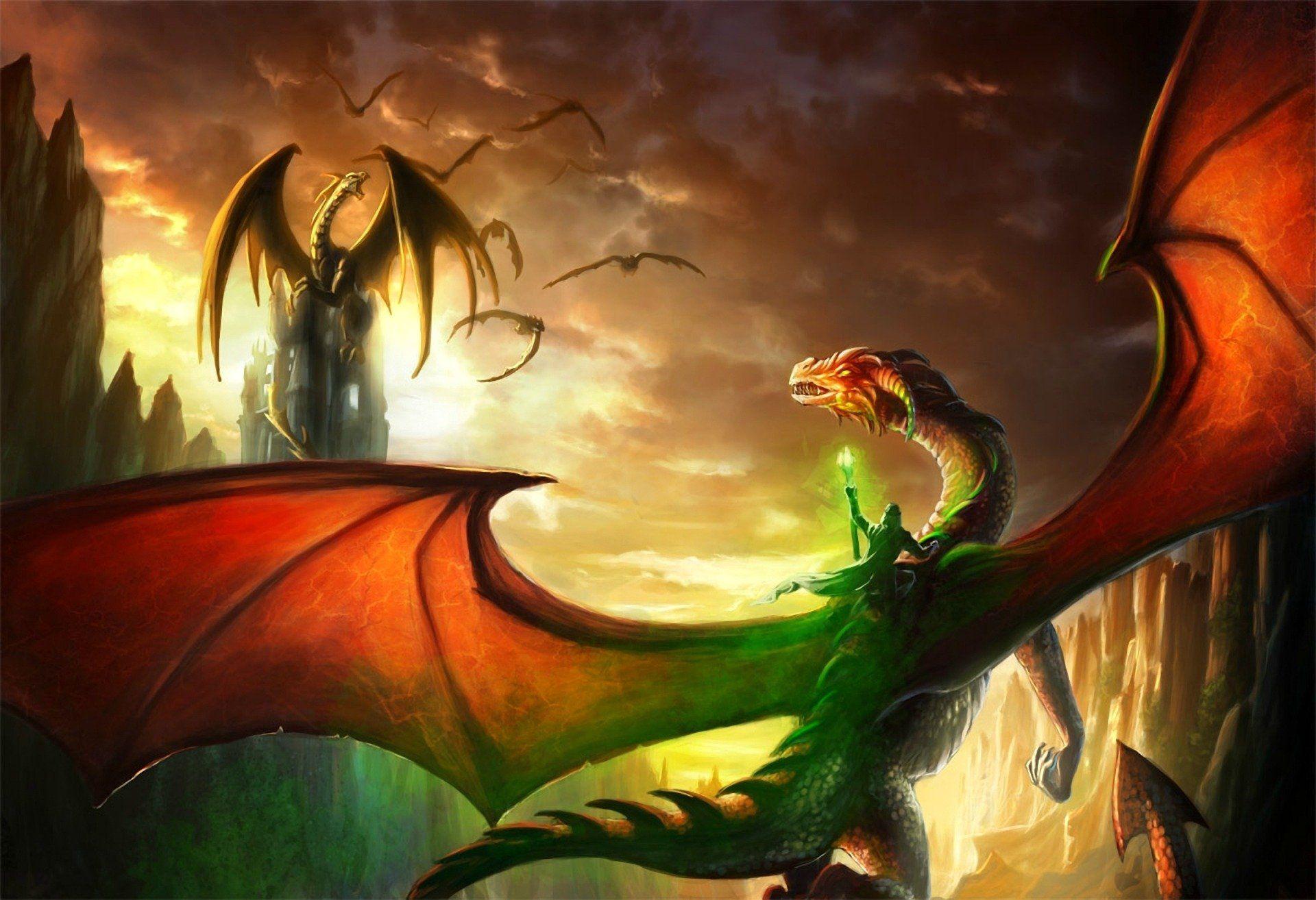 1920x1314 Free download Dragon Fantasy Wallpaper in hdcom [1920x1314] for your Desktop, Mobile & Tablet. Explore Free Dragon and Wizard Wallpaper. Wizard Wallpaper HD, Wizard Wallpaper, Dragon Wallpaper Border