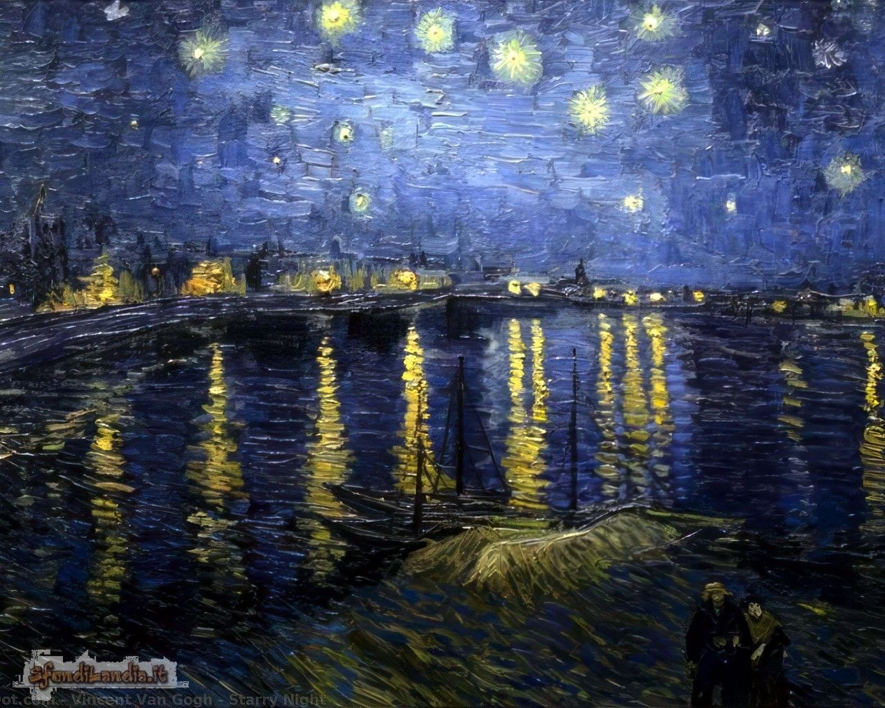 1280x1024 SfondiLandia.it. Sfondo in HD gratis di Notte Stellata per pc desktop e smartphone Android e iPhone in risoluzione 1280x1024