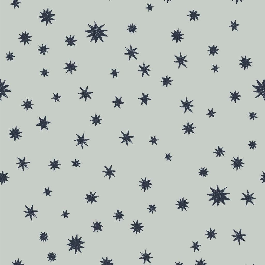 1024x1024 Notte stellata stellato azzurro. Carta da parati per bambini Joëlle Wehkamp