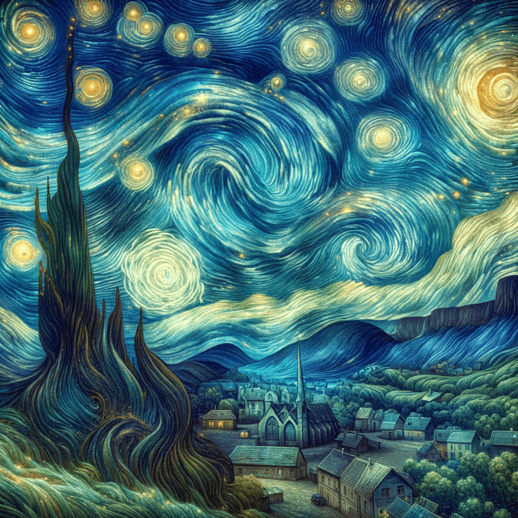 1024x1024 Storia e Segreti della Notte Stellata di Vincent van Gogh