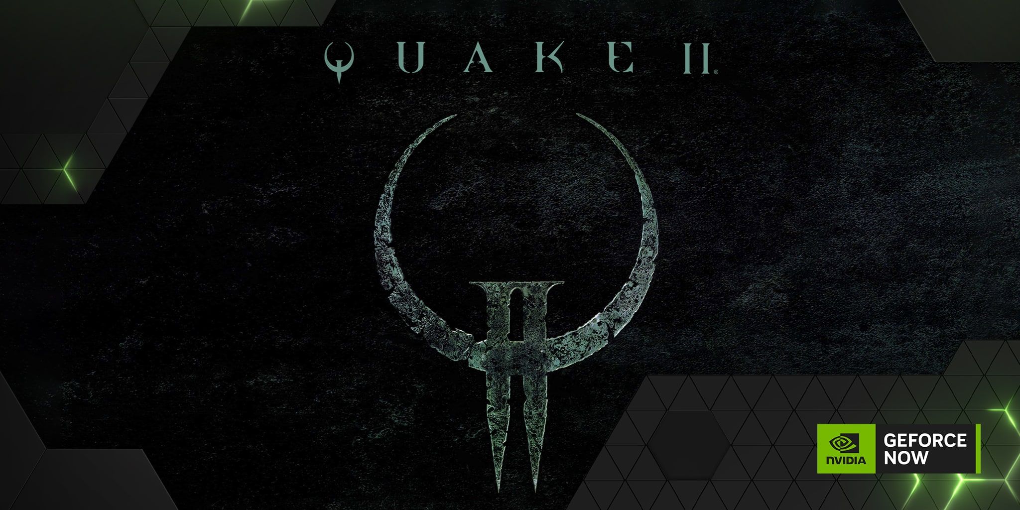 2048x1024 QUAKE II cover art in full 4k