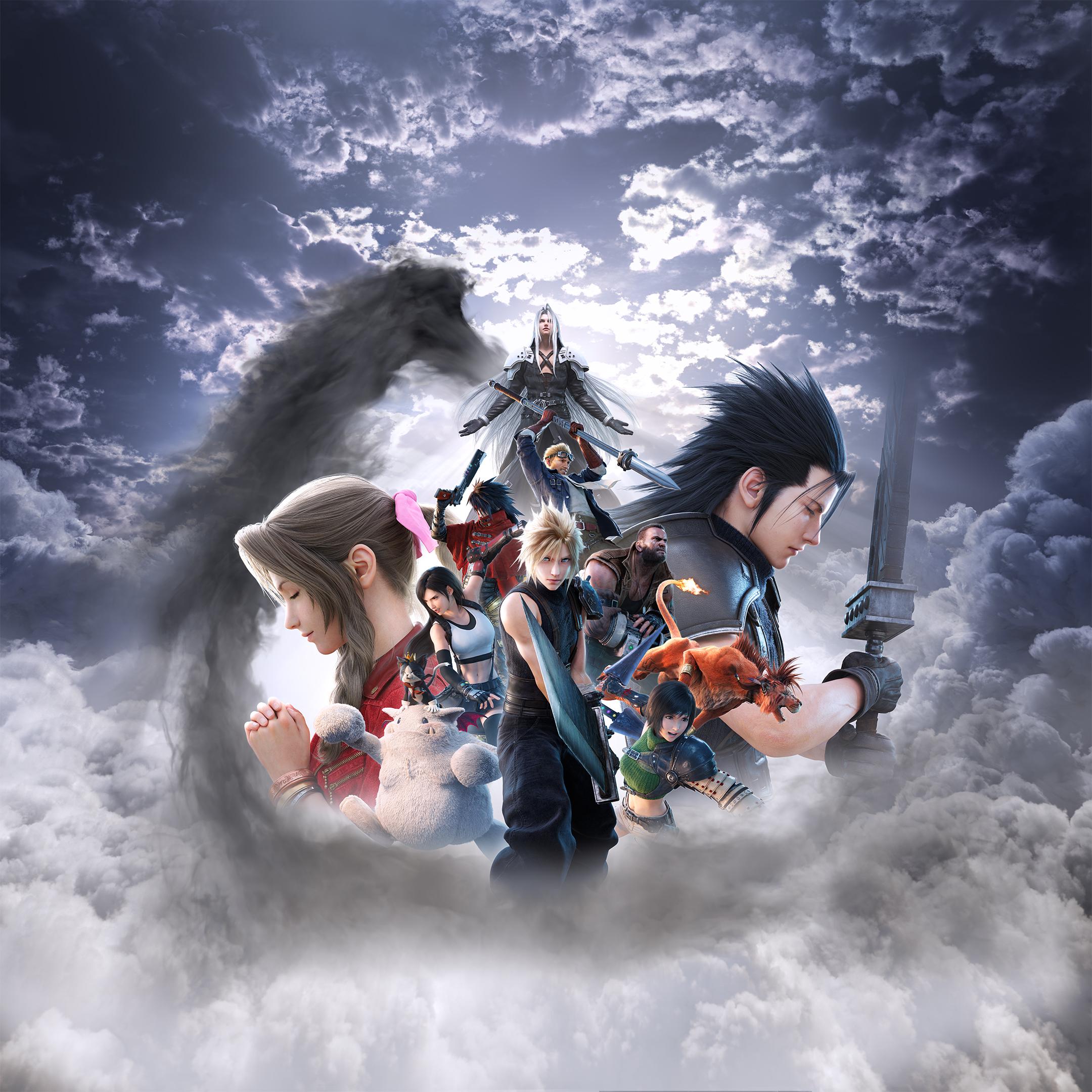 2160x2160 Final Fantasy VII Revelation Key Art Horizontal & Vertical from the SE Press Hub (2160x2160)