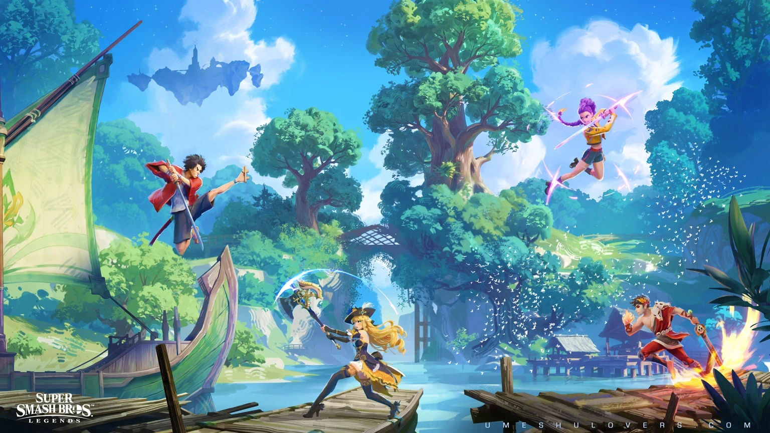 1536x864 Super Smash Bros Legends : Port Ormos