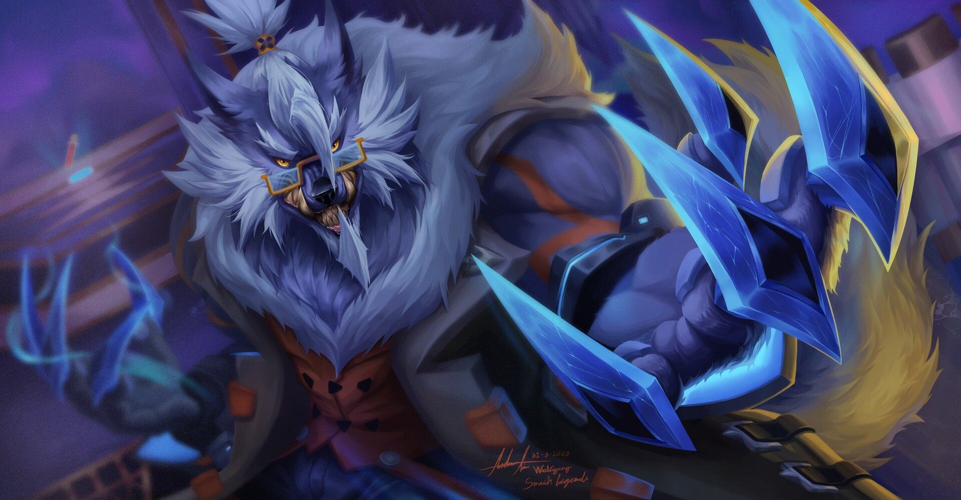1920x1000 Wolfgang SMASH LEGENDS (Fanart)