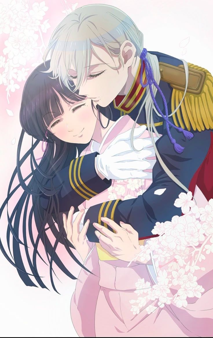 736x1169 My happy marriage fanart kiss. My happy marriage wallpaper, Kiyoka kudou x miyo saimori, My