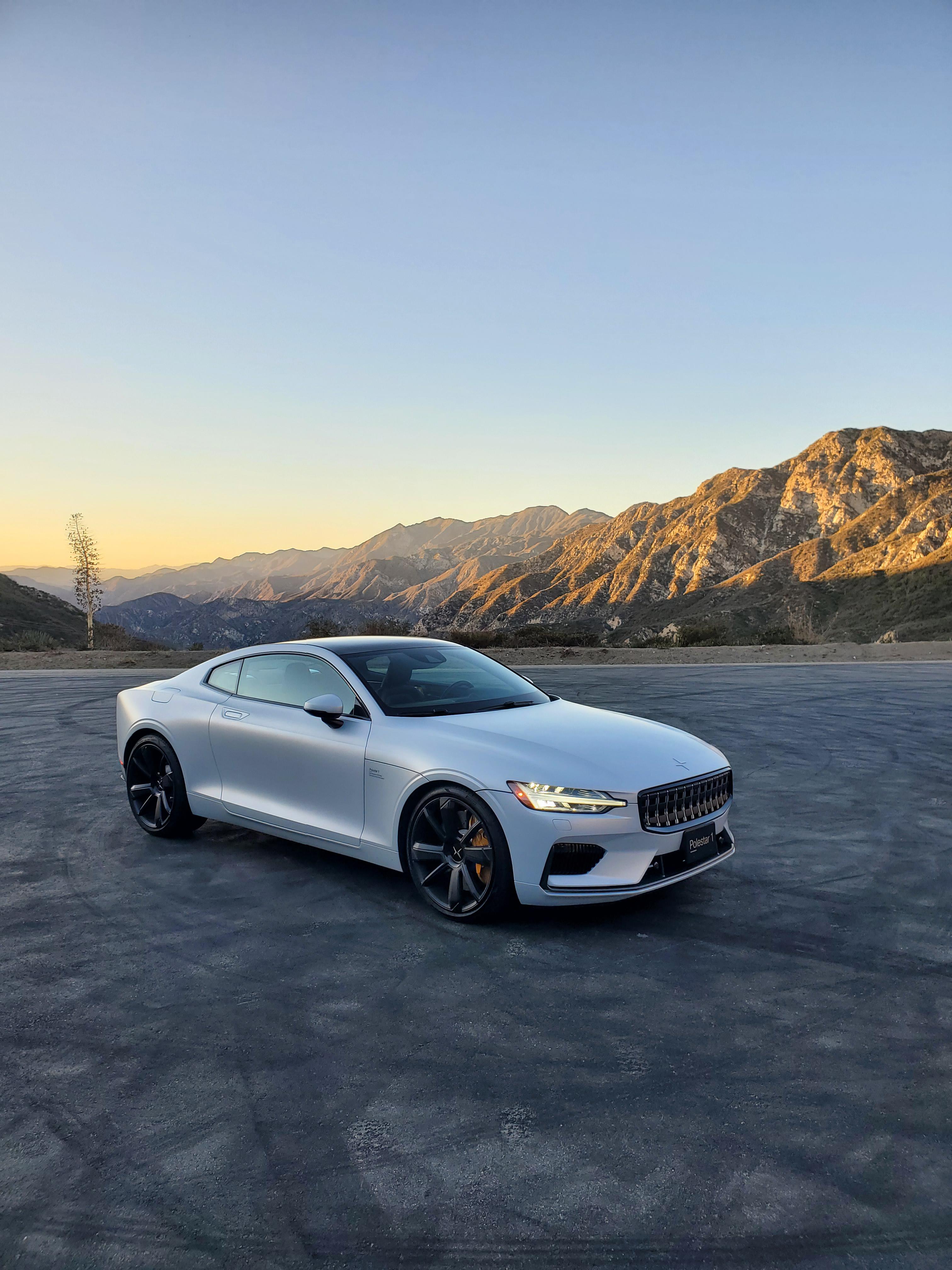 3024x4032 Beautiful Polestar One media car from Sweden at Angeles Crest Highway