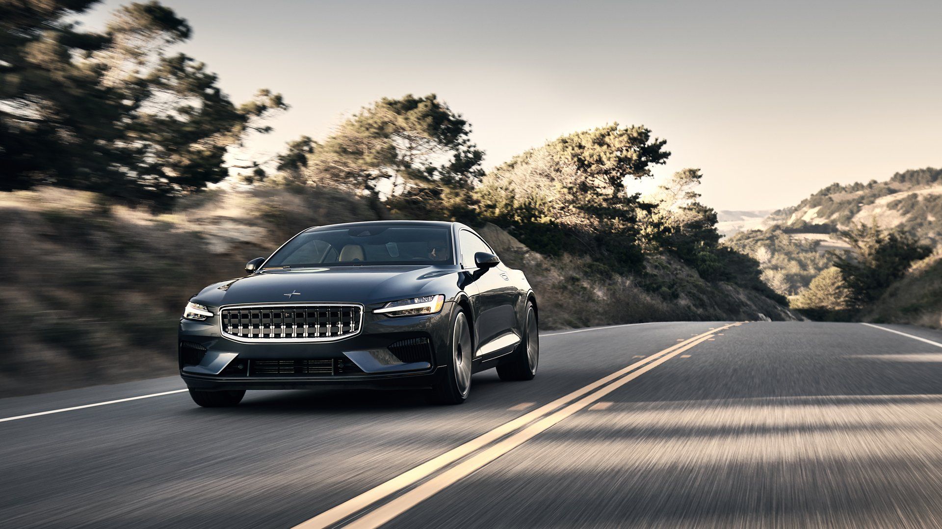 1920x1080 Download Black Car Electric Car Car Vehicle Polestar 1 HD Wallpaperx1080