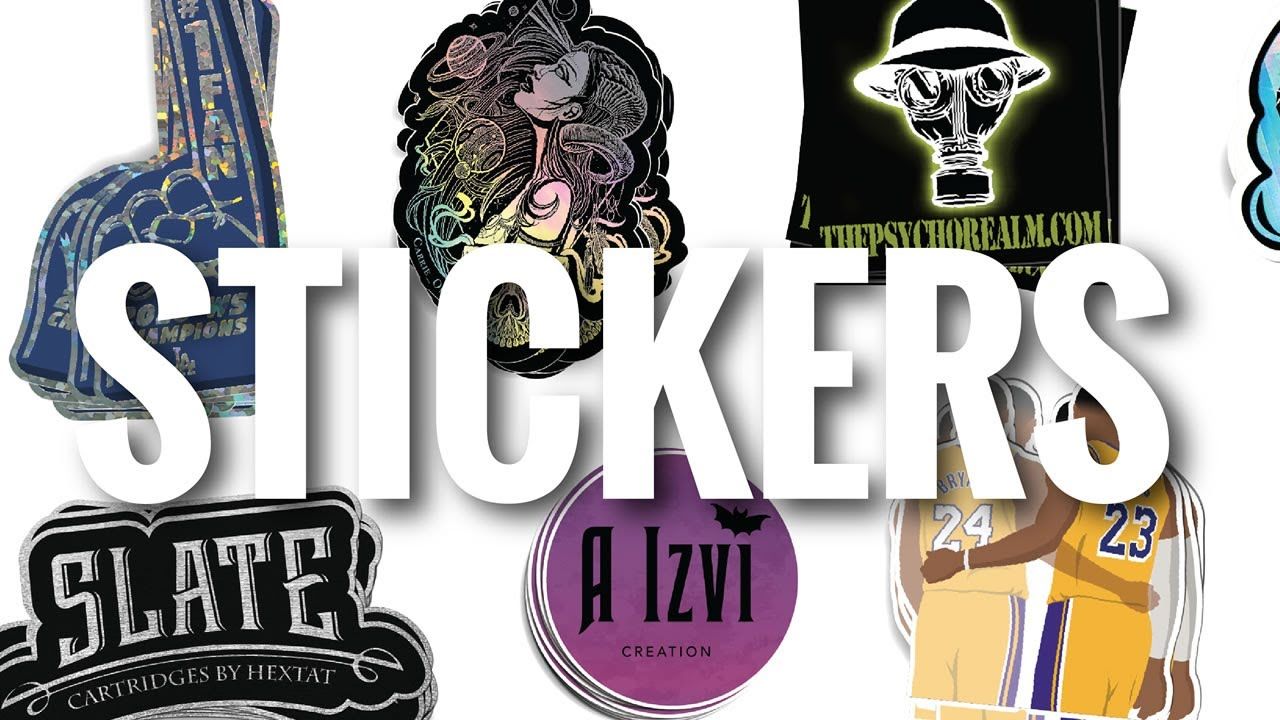 1280x720 DIE CUT STICKERS