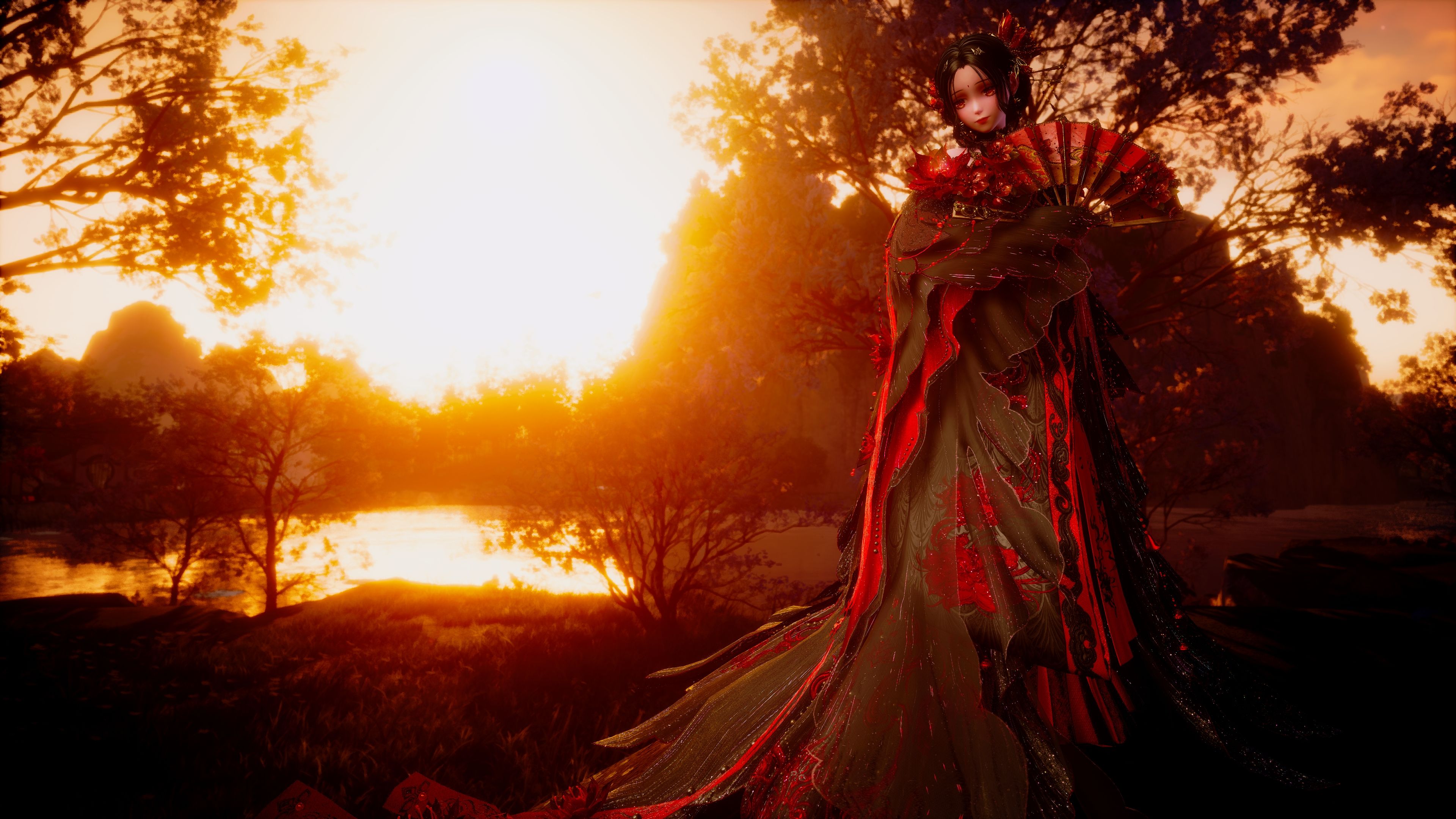 3840x2160 Liu Shouxue Inspired Cosplay (Raven Of The Inner Palace)