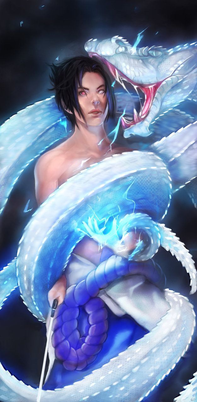 626x1277 Sasuke Uchiha: The White Snake