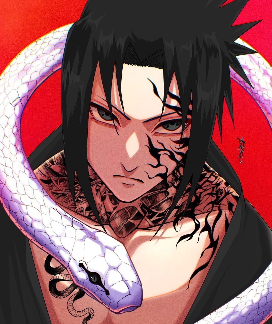 1080x1283 Who Wins And Why? Hebi Sasuke Vs Gaara Pre War Arc