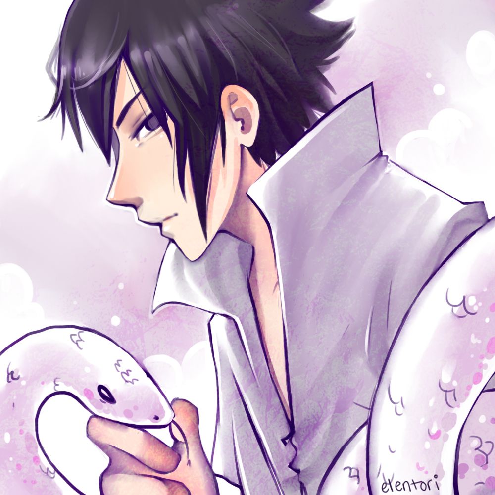 1000x1000 Uchiha Sasuke by Elentori Anime Image Board