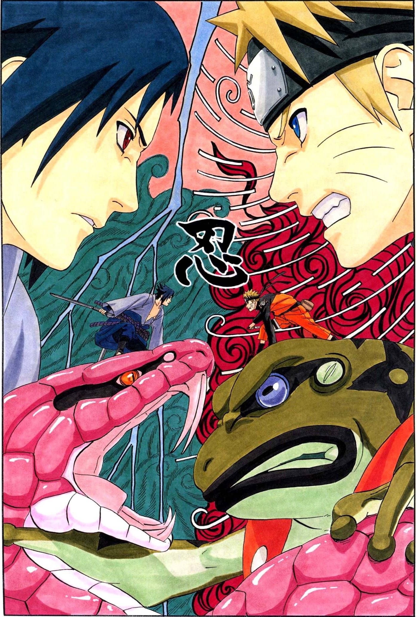 1395x2063 Download Naruto Sasuke War Poster Wallpaper