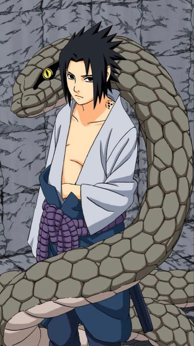 675x1200 Anime Character Holding a Snake. Sarada uchiha wallpaper, Orochimaru wallpaper, Sasuke shippuden