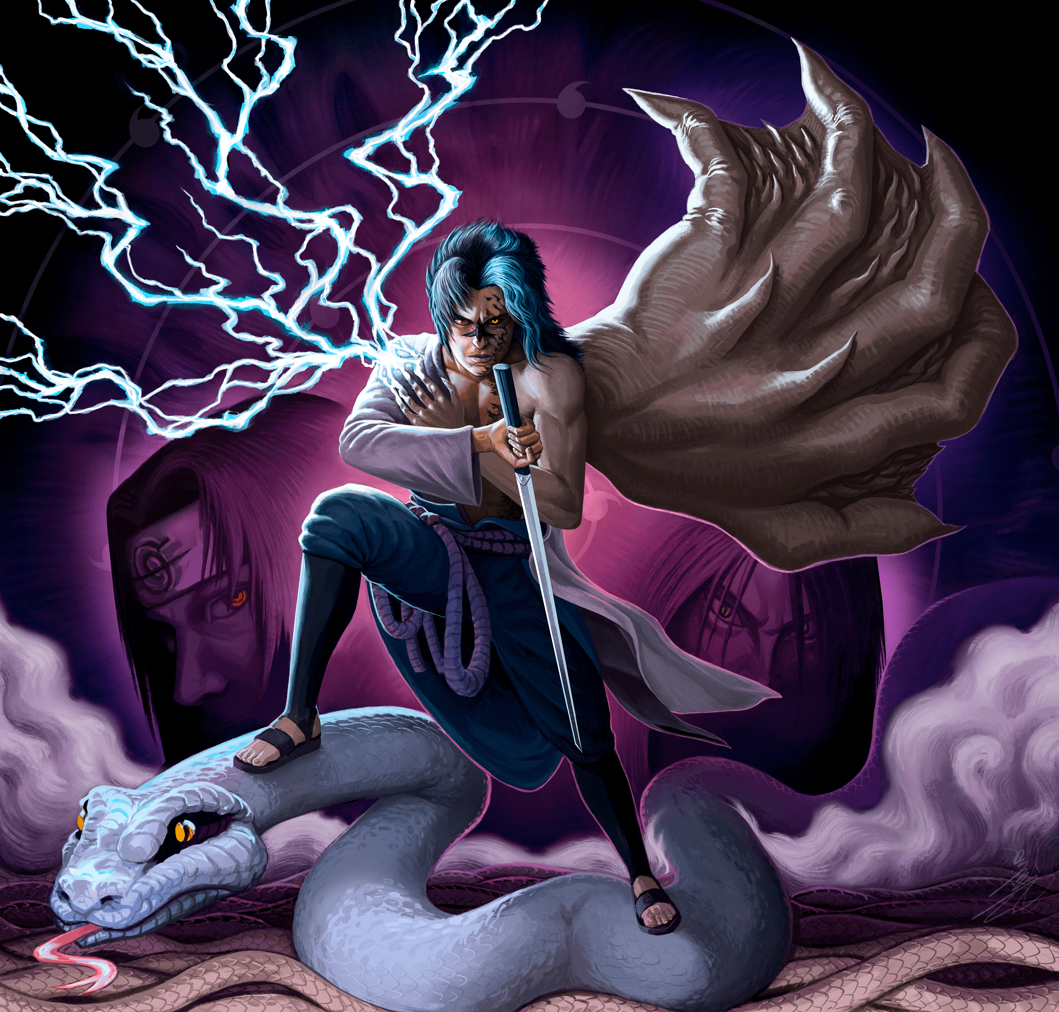 3398x3248 Sasuke Fanart Me (JKen)
