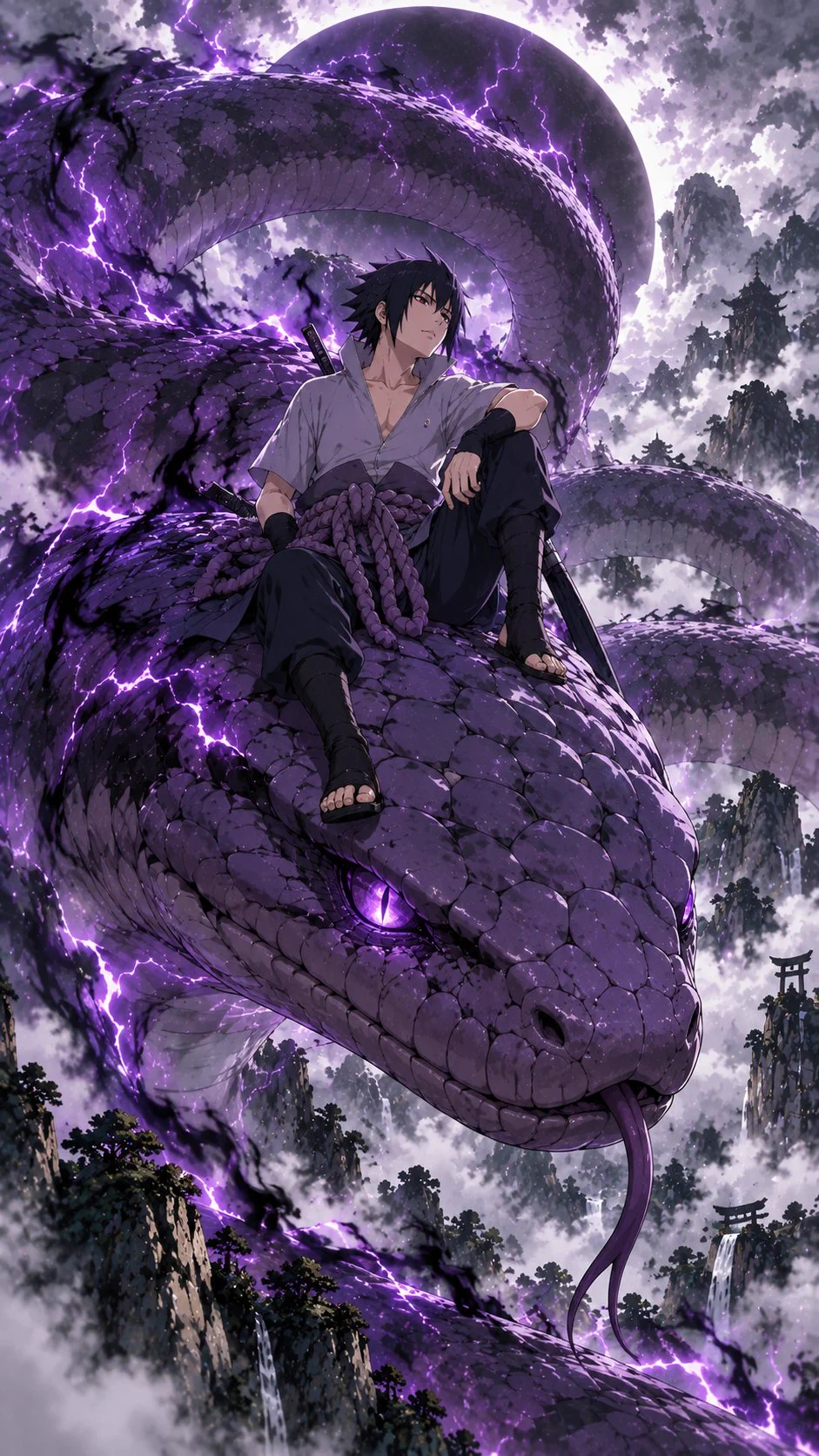 941x1672 4K Wallpaper Recap on X: Sasuke / X