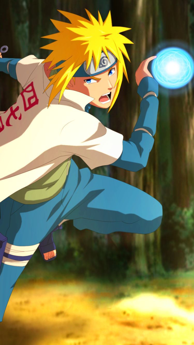 750x1334 Phone wallpaper: Minato Namikaze, Naruto, Anime, Hokage (Naruto) 1150472