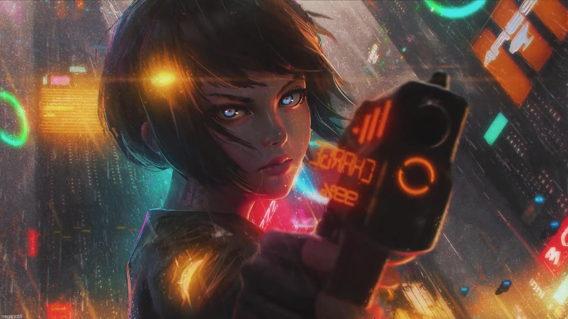 1920x1080 Akane Tsunemori Live Wallpaper, Animated Wallpaper