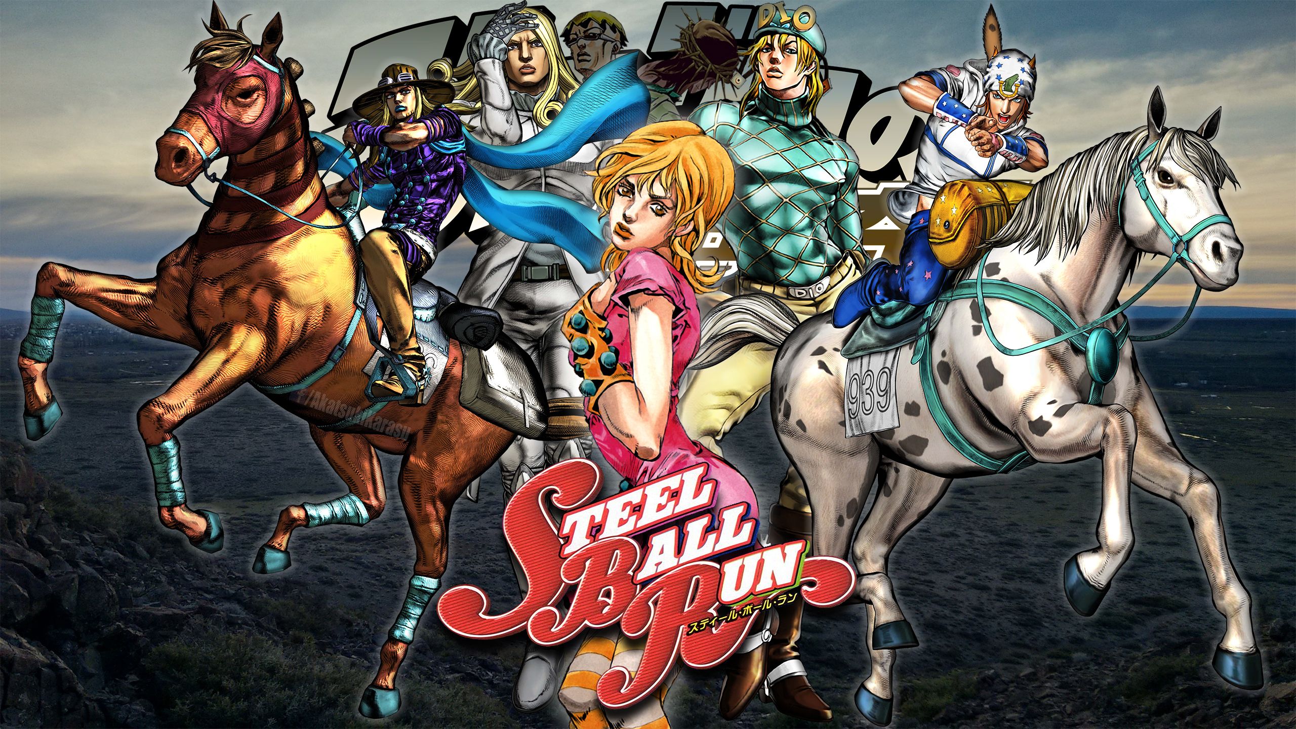 2560x1440 JoJo's Bizarre Adventure: Steel Ball Run Epic HD Wallpaperx1440